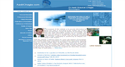 Desktop Screenshot of aadilchagla.com